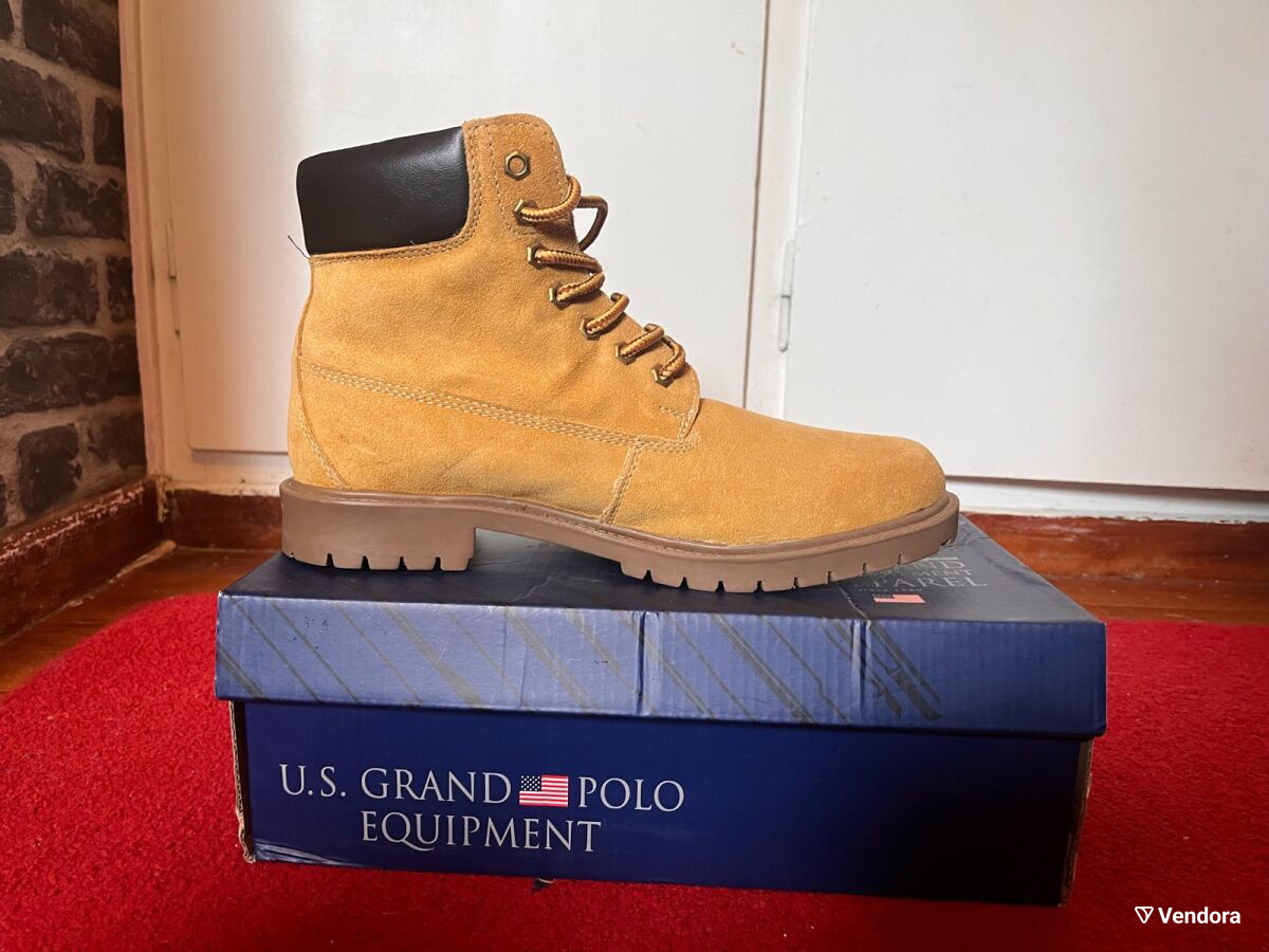 U.S. Grand Polo Yellow Polyurethane Men Ankle Men\'s Boot Polo Sport Ranger Boot main image 2
