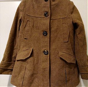 Zara παλτό με κουκουλα για 9-10χρ