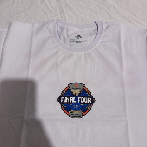 Adidas EuroLeague Final Four Athens 2026 Event Tee new, XL