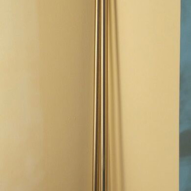 Metal Curtain Rod Set used, diameter 19mm, length 1.40m