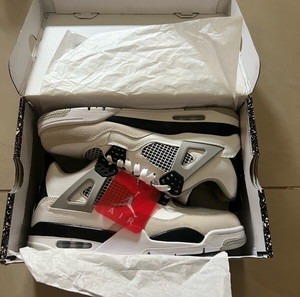 Brand new Jordan 4 military black