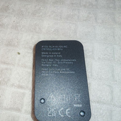 Αυθεντικό τηλεχειριστήριο Faac XTO2 SLH SL DS RC 433 MHz καινούργιο