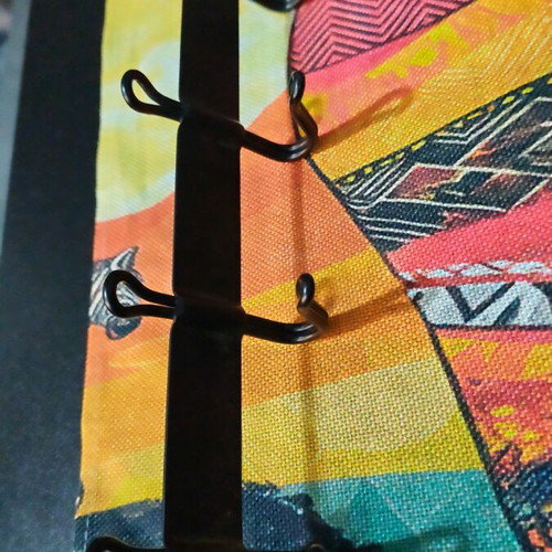 Coat rack with five hooks like new, black