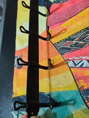 Coat rack with five hooks like new, black