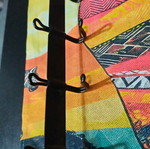 Coat rack with five hooks like new, black