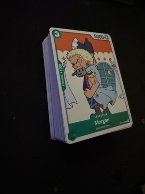 One Piece Op12 Bulk Common and Foil Cards like new