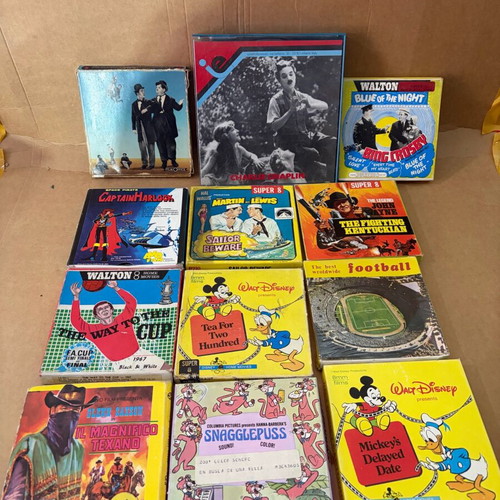 Movies used, pack of 12, Blu-Ray with subtitles