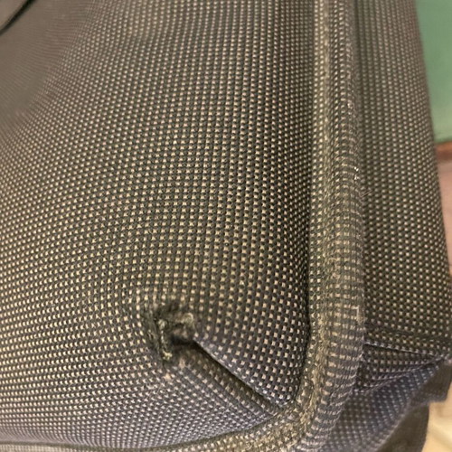 Samsonite office bag like new, gray fabric