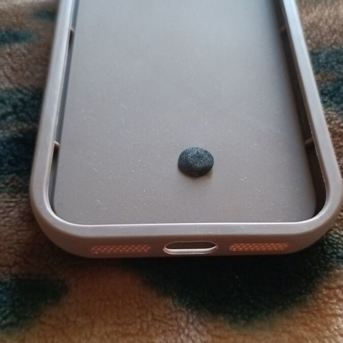IPhone 11 case new with leather loop and cord