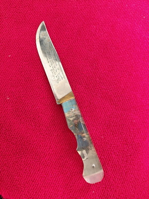 Decorative Cretan knife used with mantinada traditional souvenir