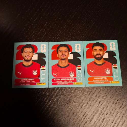 Egypt Players FIFA World Cup 2026 stickers new