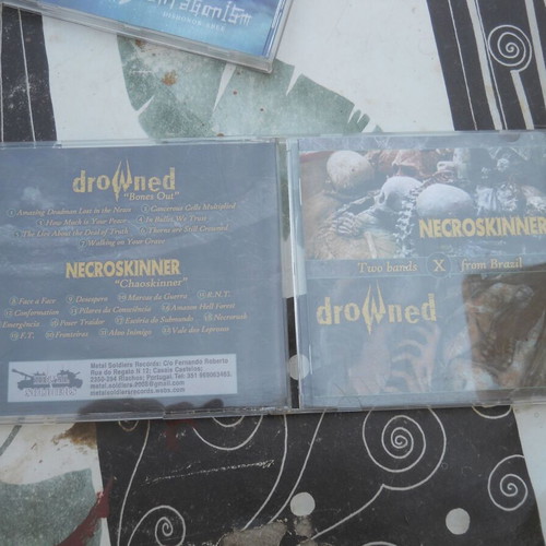 Drowned / Necroskinner Chaoskinner / Bones Out CD album