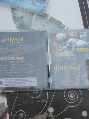 Drowned / Necroskinner Chaoskinner / Bones Out CD album