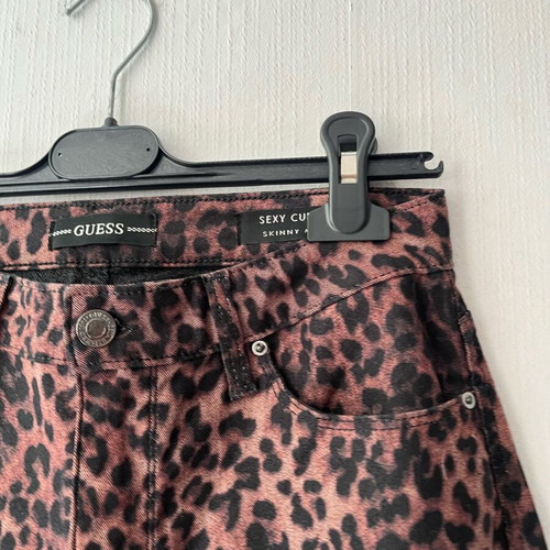 Guess pants no 38 like new, black and brown