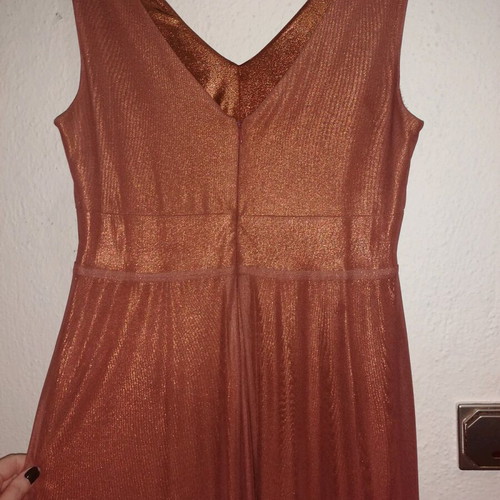 Abiye formal dress brown-gold like new, size L