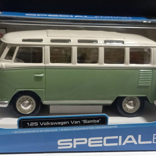Maisto Volkswagen Van Samba 1:25 καινούργιο συλλεκτικό μοντέλο