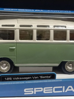 Maisto Volkswagen Van Samba 1:25 καινούργιο συλλεκτικό μοντέλο