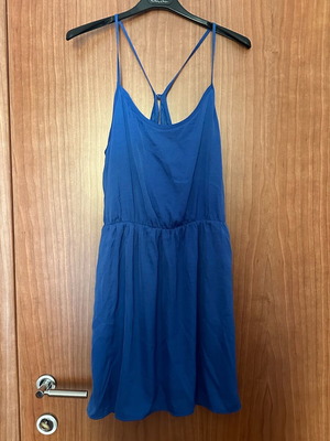 Bershka blue dress like new, size M