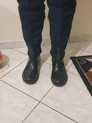 Blue over-the-knee boots size 40 like new