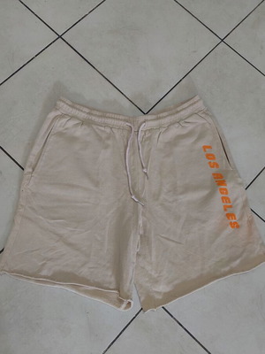 Men's Bermuda shorts XL like new, beige and orange