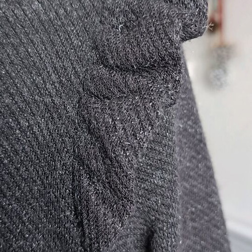 Meri long dress gray like new, size S