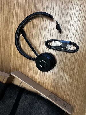 Jabra Evolve 65 wireless headset new, Teams certified