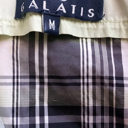 Lightweight checked jacket medium by Galatis