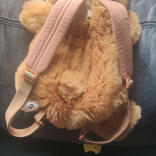 Teddy bear backpack like new