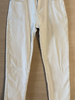 H&L white stretch jeans trousers, size 44