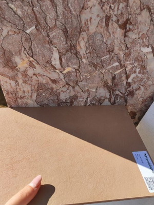 Red Marble Slabs from Eretria new, set of 4