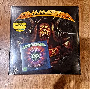 Gamma Ray - 30 Years Live Anniversary LP's, Blu-Ray, 3xVinyl, Sealed