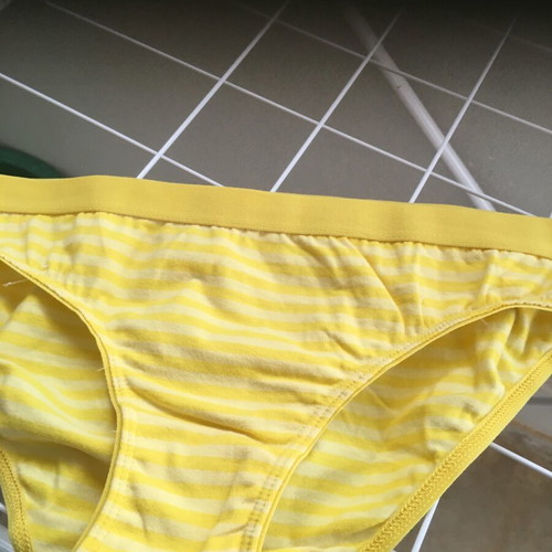 Women's elastic slip size L, yellow
