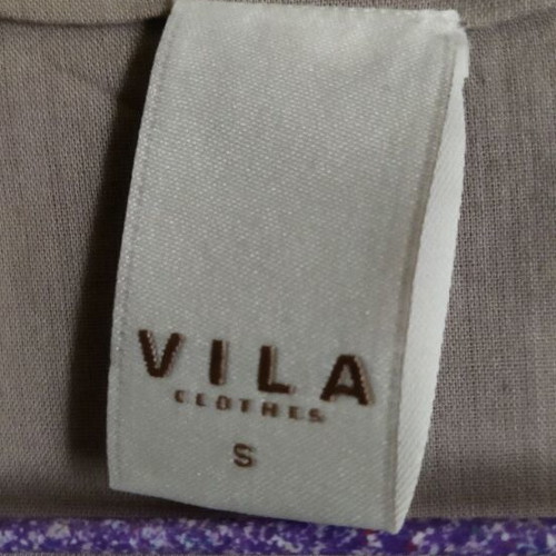 Vila Gray Transparent Top with Embroidery like new