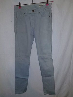 Fornarina women's skinny light gray jeans like new size 28