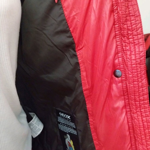 Geox Respira down jacket like new, rose pink, XS/S