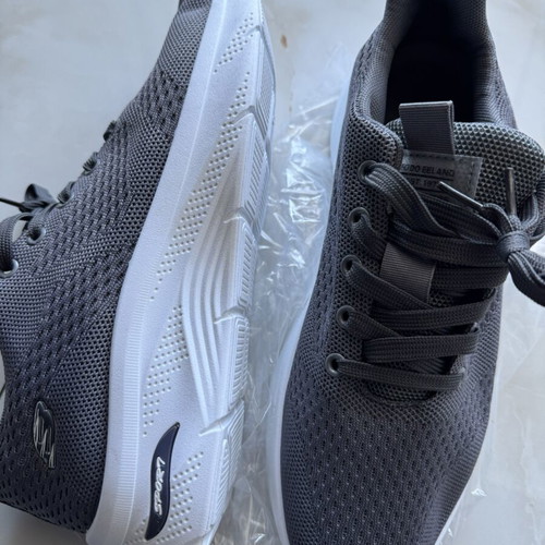 Men's Athletic Shoes size 44 new, white and grey
