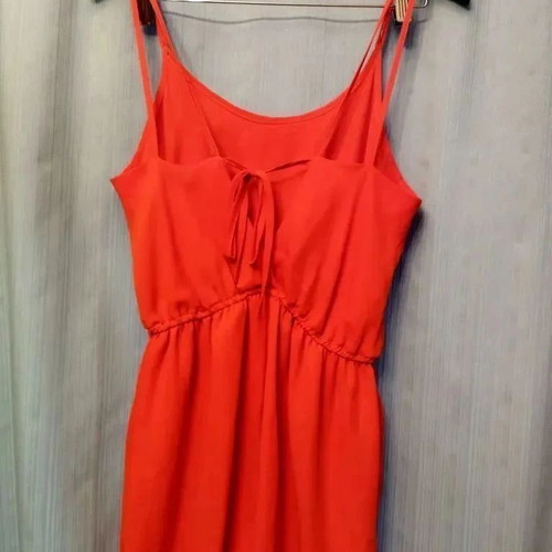 Medium Love orange strap short jumpsuit used