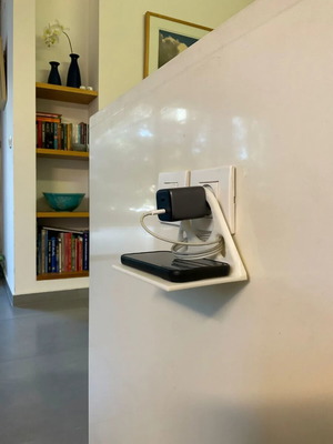 Phone charging holder new for wall outlet