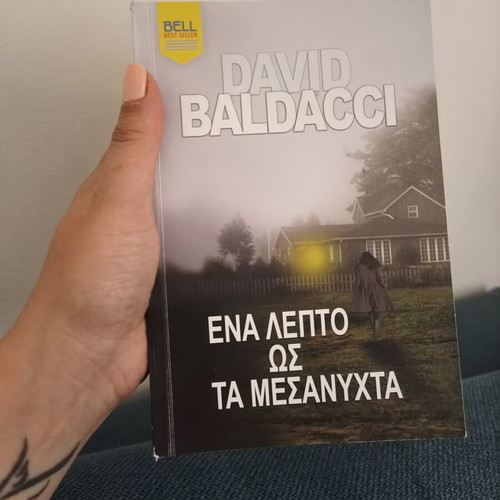 One Minute to Midnight by David Baldacci used, Greek thriller