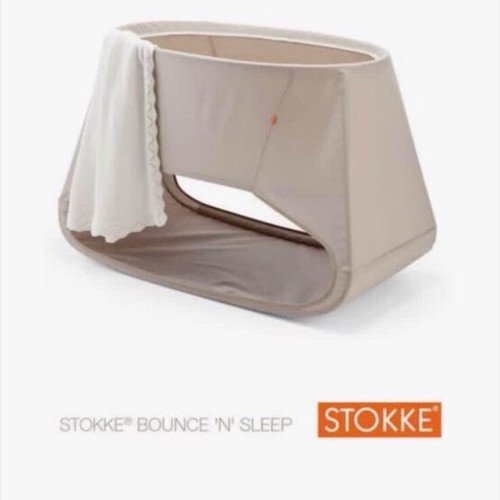 Stokke Bounce and Sleep cradle like new with washable ventilated parts