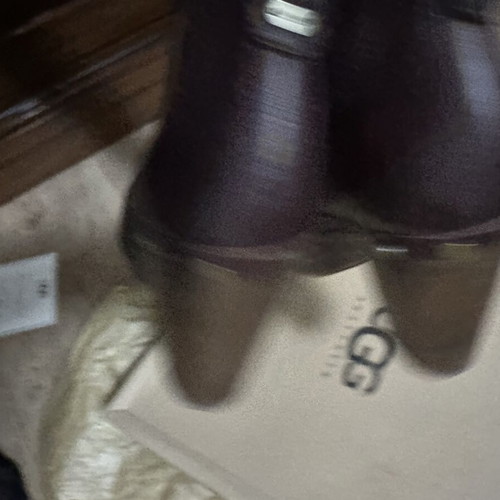 Ugg Australia leather boots size 38 new, brown