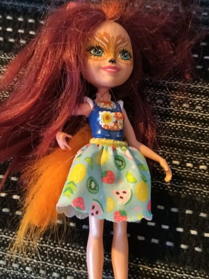 Enchantimals Felicity Fox doll like new