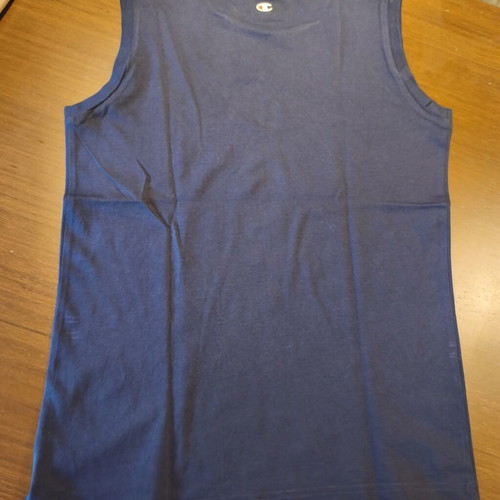 Champion Legacy Big Logo sleeveless t-shirt blue XL like new
