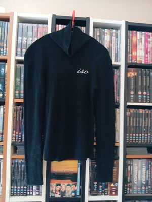 Μαύρο φλις ζιβάγκο size M μεταχειρισμένο