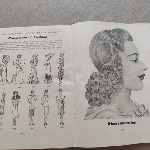 Creative Hair Styling by Alfred Morris hardback book like new