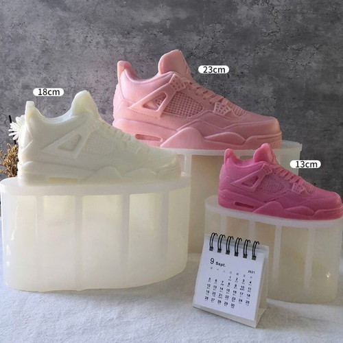Silicone Candle Molds Nike Air Jordan Small Size 13cm Length