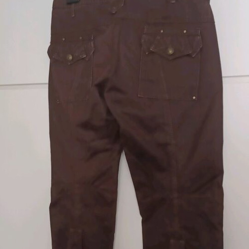 Rococo low-rise pants used, brown size medium