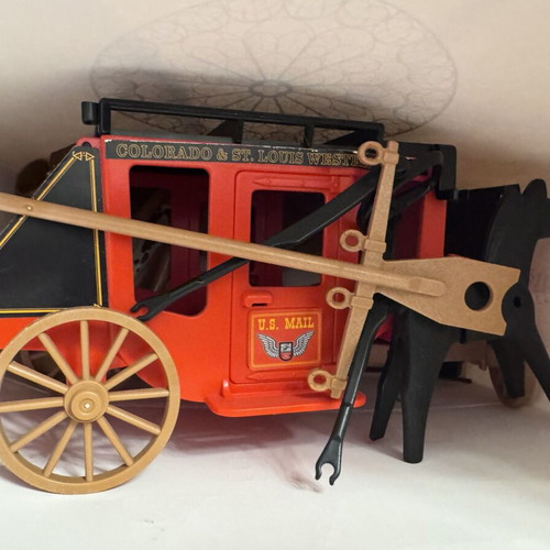 Playmobil 3245 Red Western Stagecoach used without box
