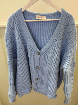 Karavan Dolores cardigan μπλε σαν καινούργιο