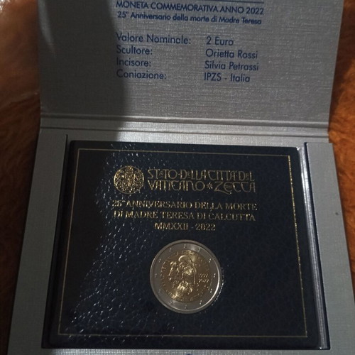 2 euro coincard Βατικανό Madre Teresa Calcutta καινούργιο